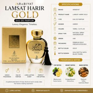 Arabiyat Lamsat Harir Gold Eau de Parfum 100ml