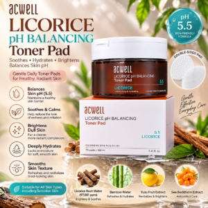 ACWELL Licorice pH Balancing Cleansing Toner 5.5