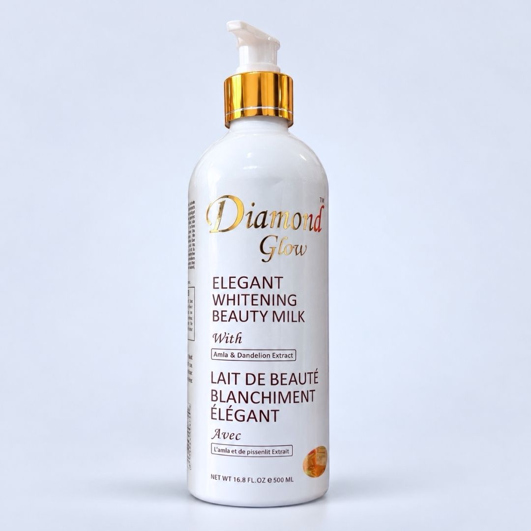 diamond-glow-elegant-whitening-beauty-milk-500ml-2 Diamond Glow Elegant Whitening Beauty Milk – 500ml - Image 1