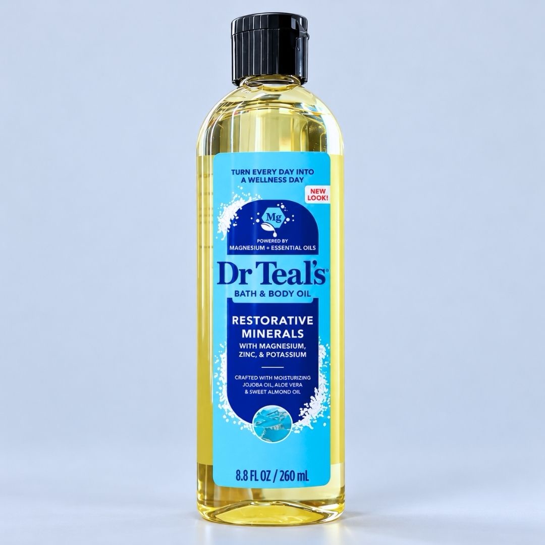 dr-teals-restorative-minerals-bath-body-oil-260-ml-10 Dr Teal’s Restorative Minerals Bath & Body Oil – 260 mL - Image 1