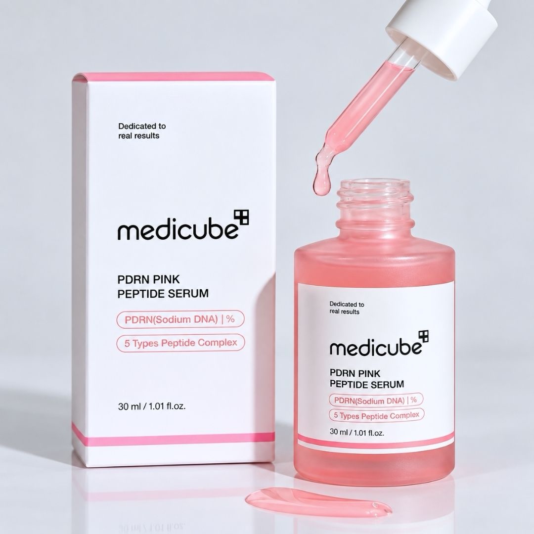 medicube-pdrn-pink-peptide-serum-30ml-8 Medicube PDRN Pink Peptide Serum – 30ml - Image 1