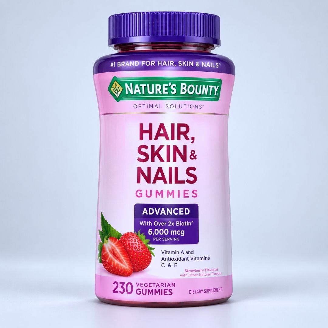 natures-bounty-advanced-hair-skin-nails-gummies-230-gummies-6-2 Nature’s Bounty Advanced Hair, Skin & Nails Gummies – 230 Gummies - Image 1