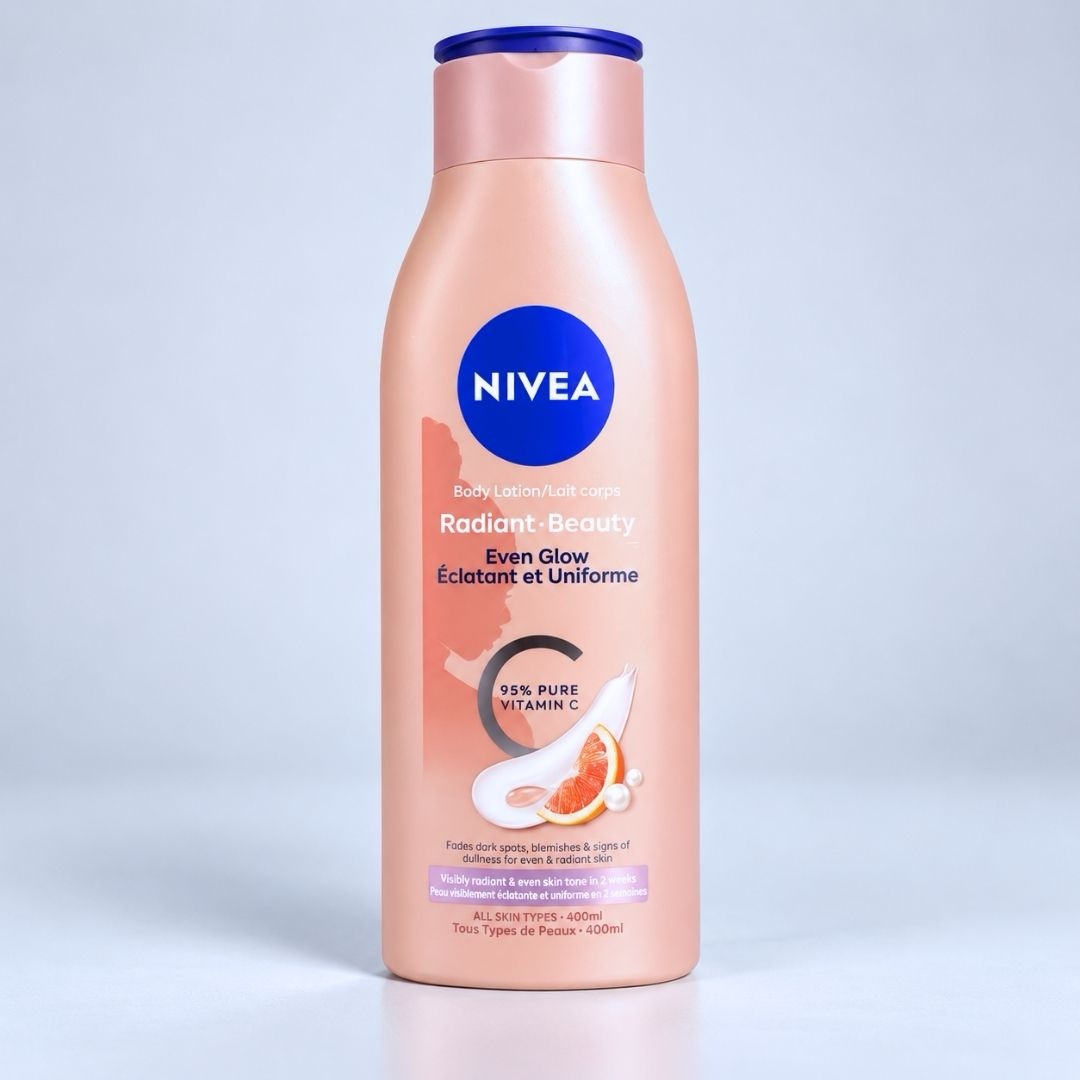 nivea-radiant-beauty-even-glow-body-lotion-400ml-8 NIVEA Radiant & Beauty Even Glow Body Lotion – 400m - Image 1