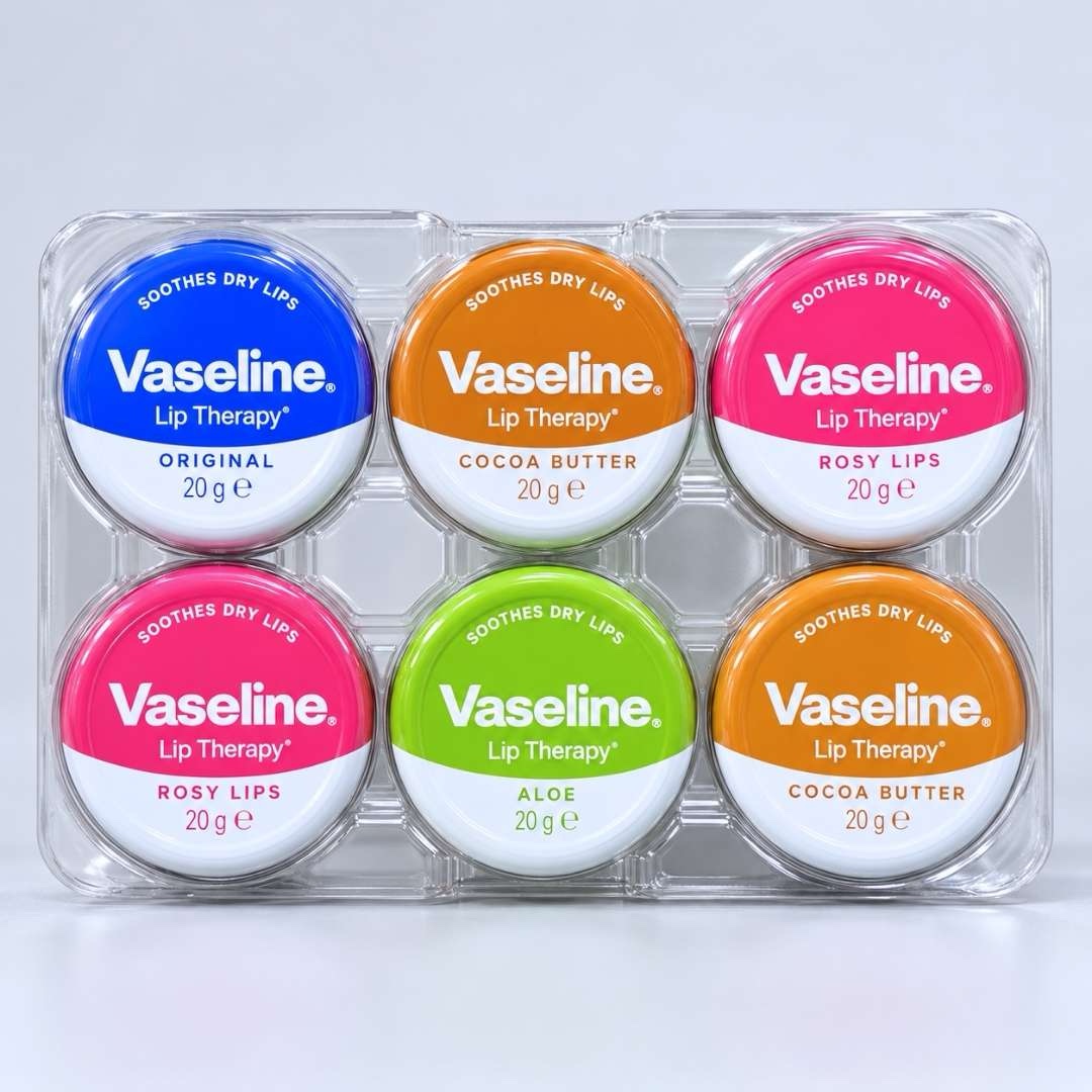 vaseline-lip-therapy-multipack-6-pieces-20-g-each-3 Vaseline Lip Therapy - Image 1